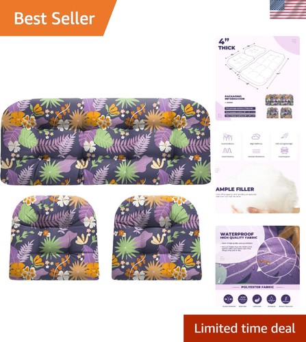 Soft outdoor loveseat cushion - soft,