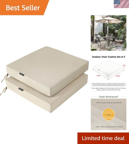 Luxurious beige patio chair - luxurious,